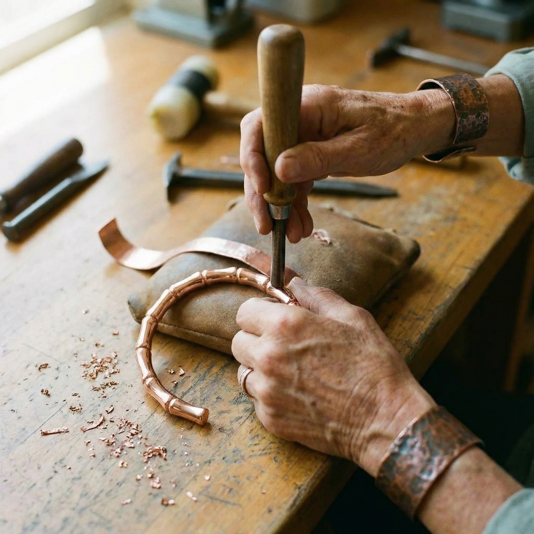 Maya's Grove Copper Bracelet