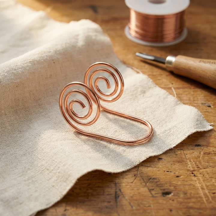 Maya's Flow Copper Hand Spiral