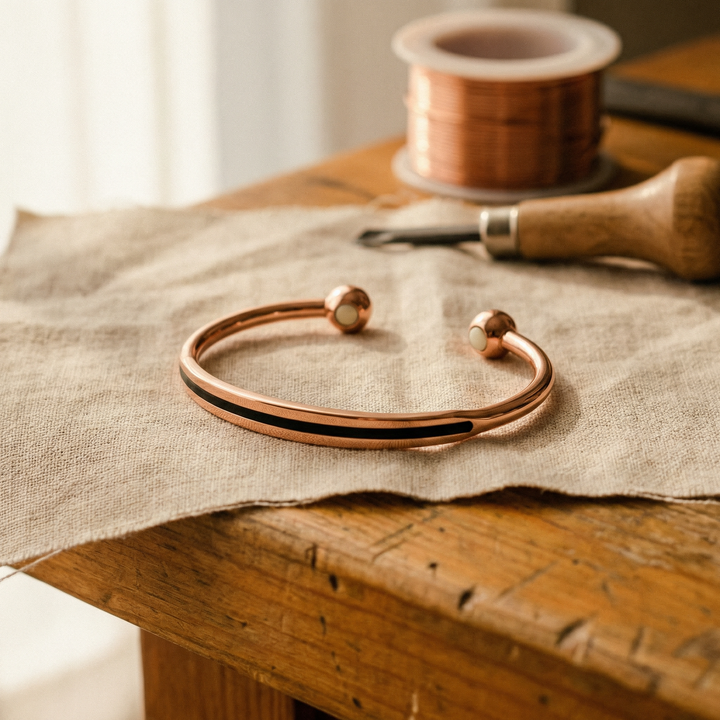 Maya's Vein Copper Bracelet