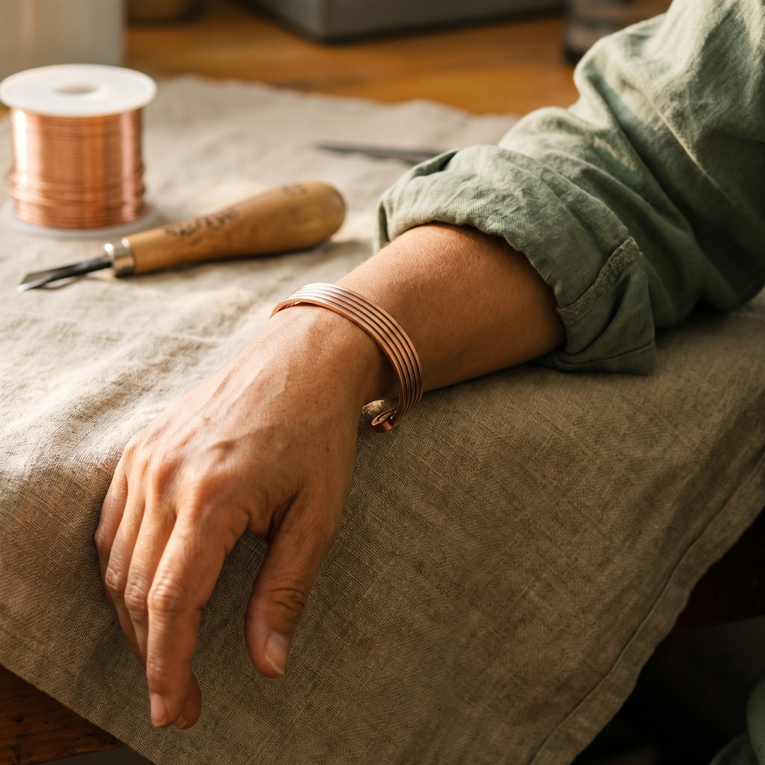 Maya's Ridge Copper Bracelet