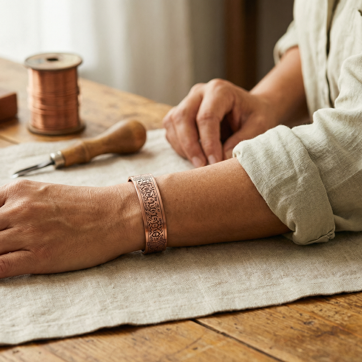 Maya's Drift Copper Bracelet
