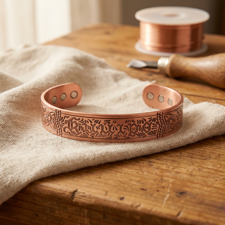 Maya's Drift Copper Bracelet