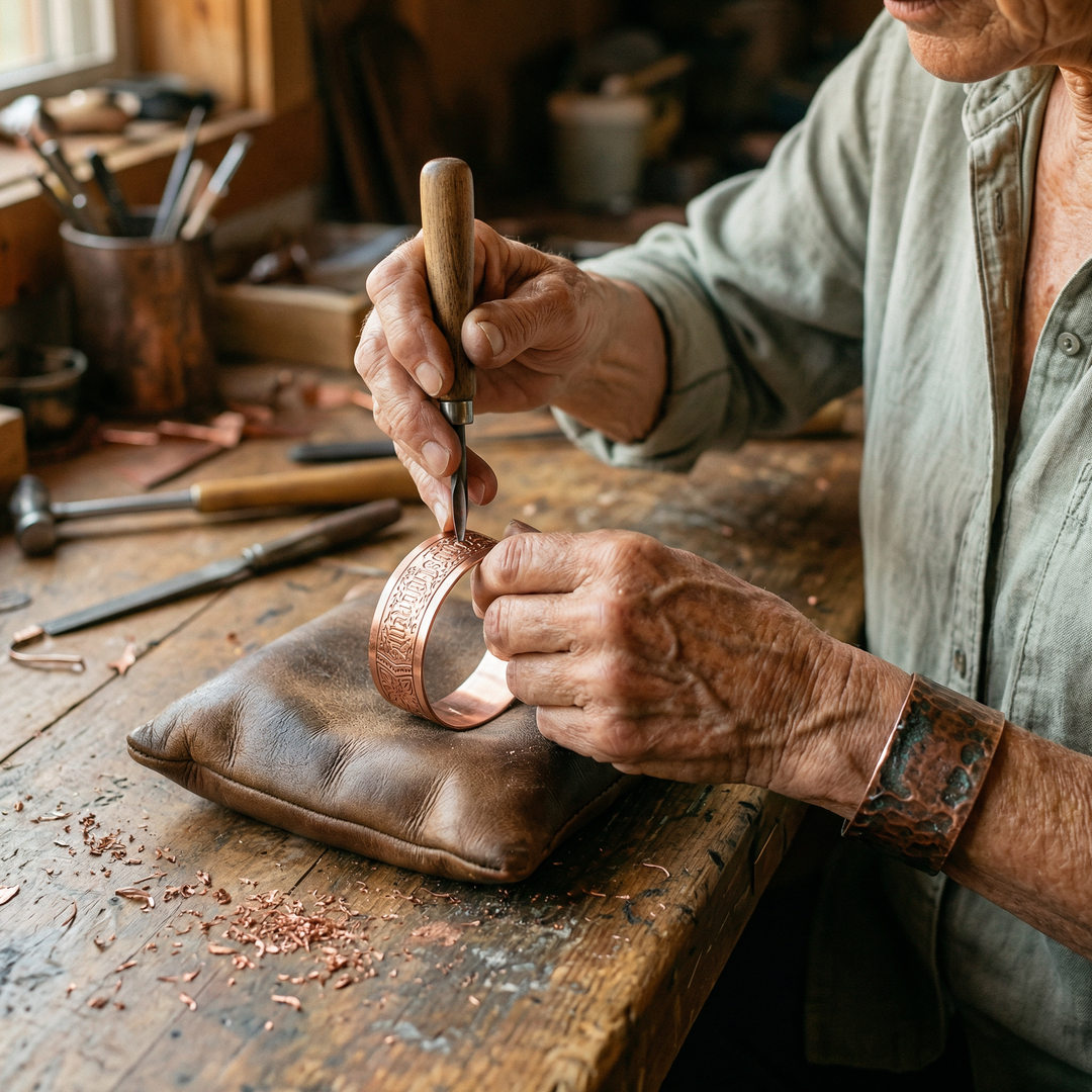 Maya's Drift Copper Bracelet