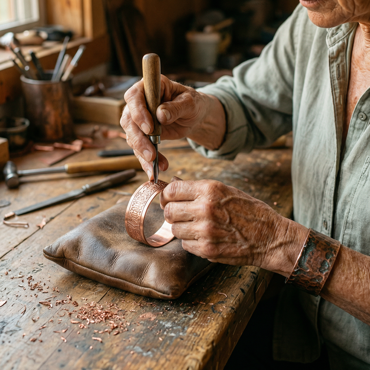 Maya's Drift Copper Bracelet