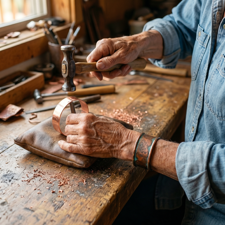 Maya's Wick Copper Bracelet