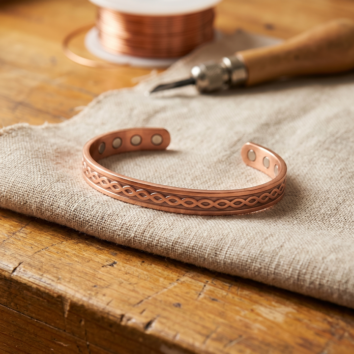 Maya's Current Copper Bracelet