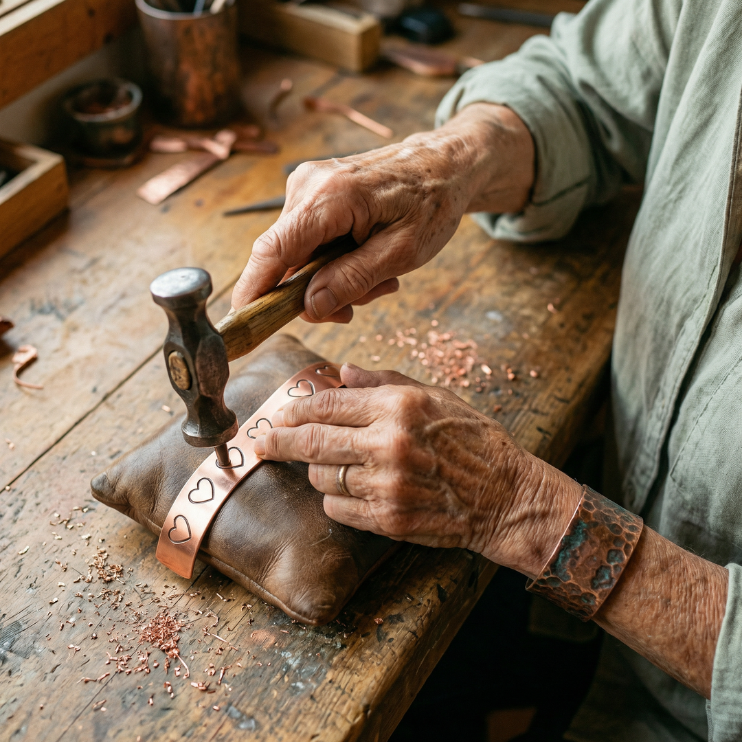 Maya's Hearth Copper Bracelet