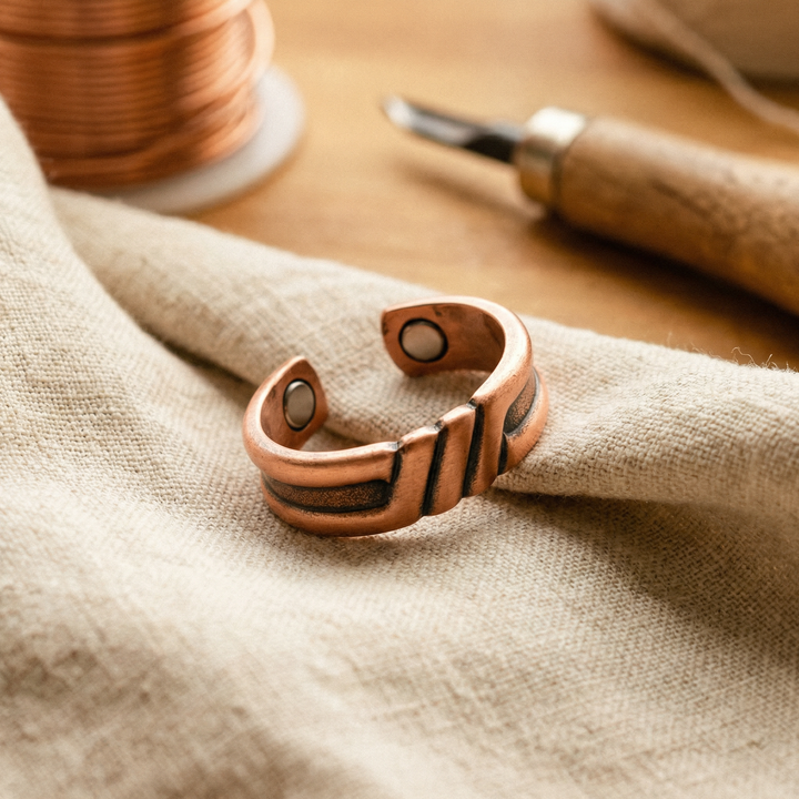 Maya's Peat Copper Ring