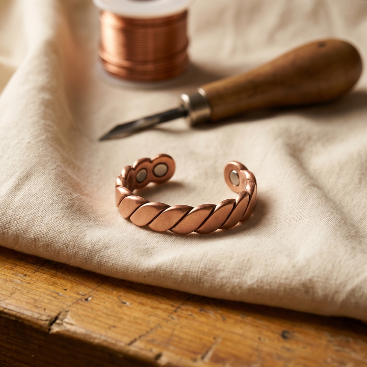 Maya's Knap Copper Ring