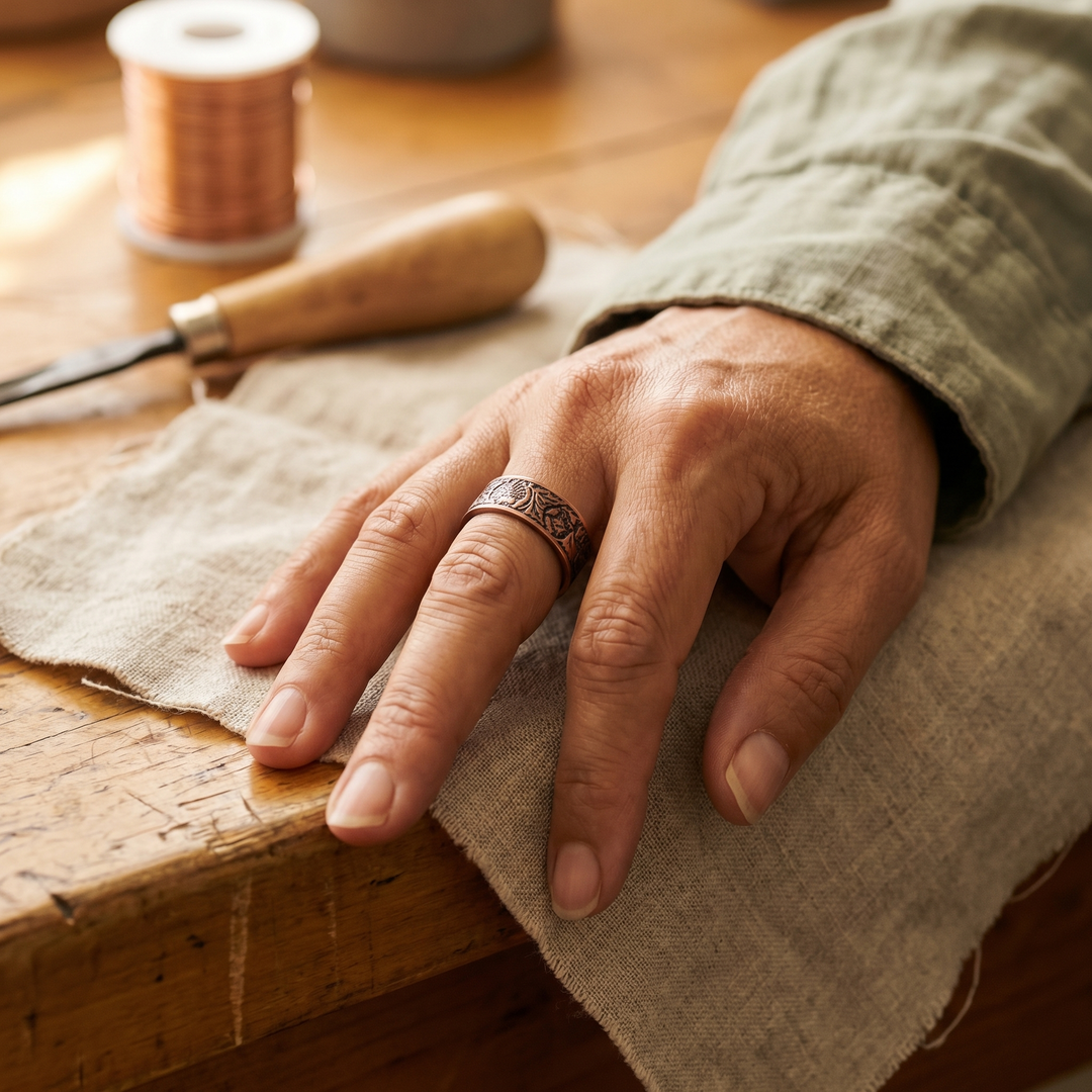 Maya's Bole Copper Ring