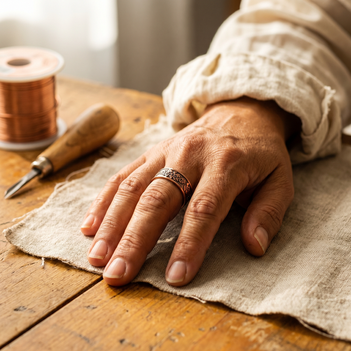 Maya's Clag Copper Ring