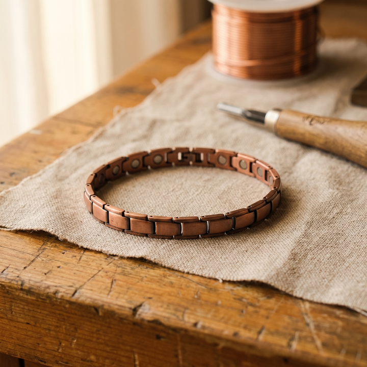 Maya's Shore Copper Anklet