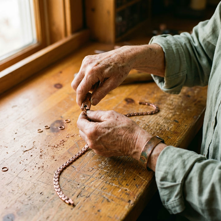 Maya's Haze Copper Necklace