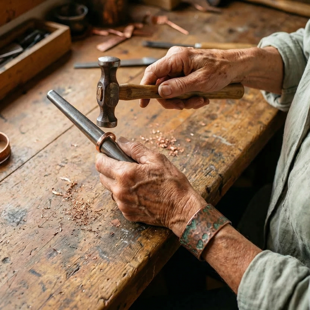 Maya's Tine Copper Ring