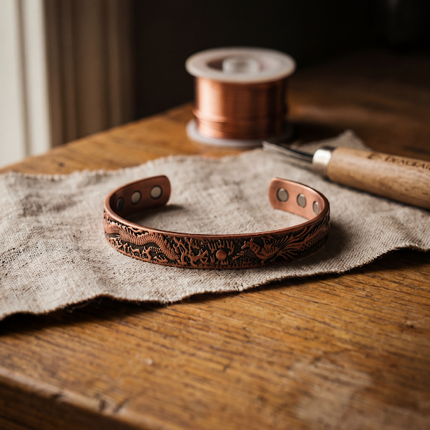 Maya's Loam Copper Bracelet