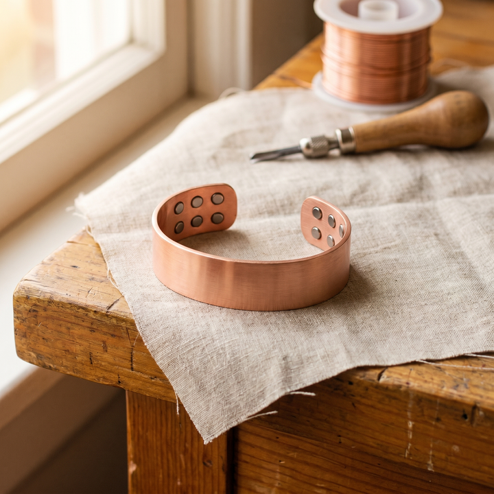 Maya's Anvil Copper Bracelet