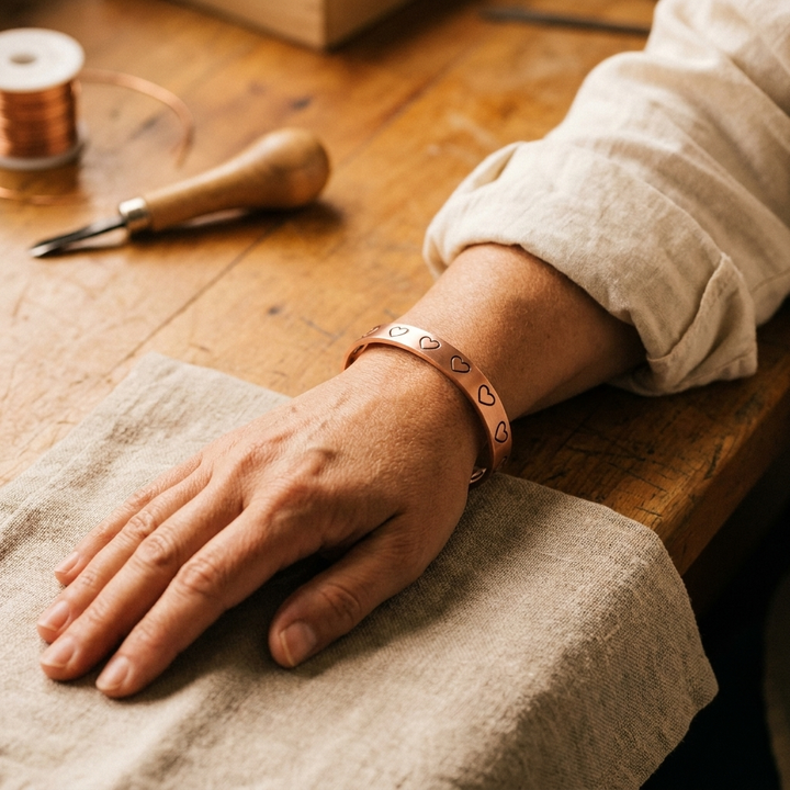 Maya's Hearth Copper Bracelet