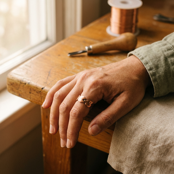 Maya's Bind Copper Ring