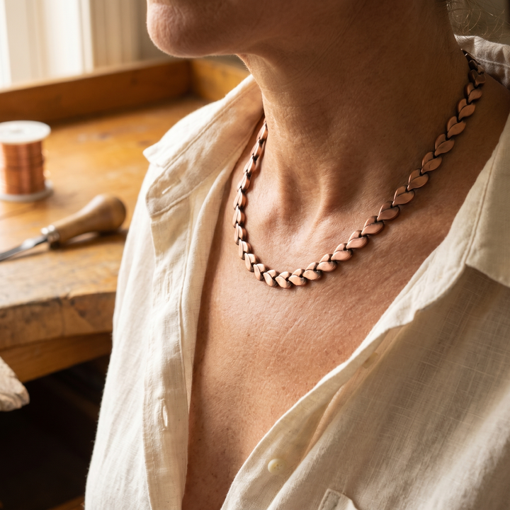 Maya's Briar Copper Necklace