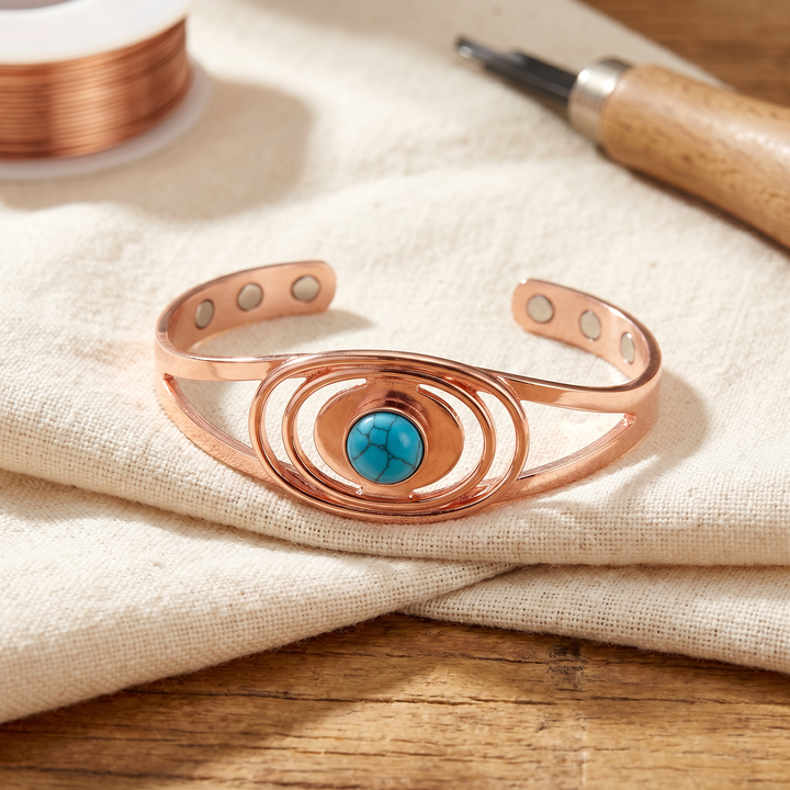 Maya's Sedge Copper Bracelet