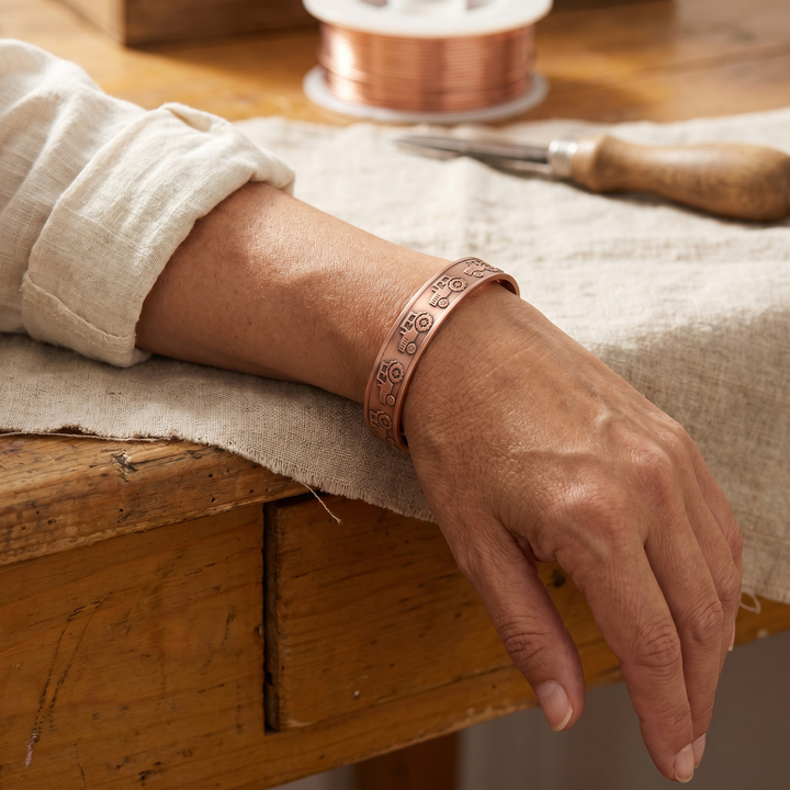 Maya's Brae Copper Bracelet