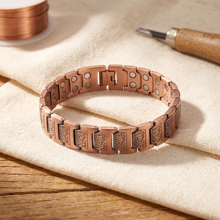 Maya's Glen Men's Copper Bracelet
