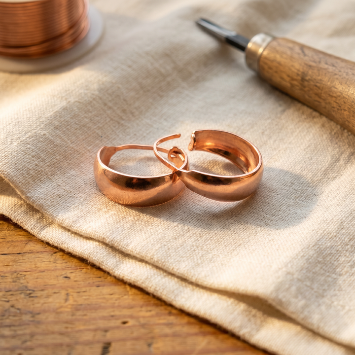 Maya's Dell Copper Earrings