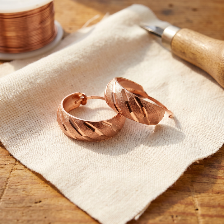 Maya's Vale Copper Earrings