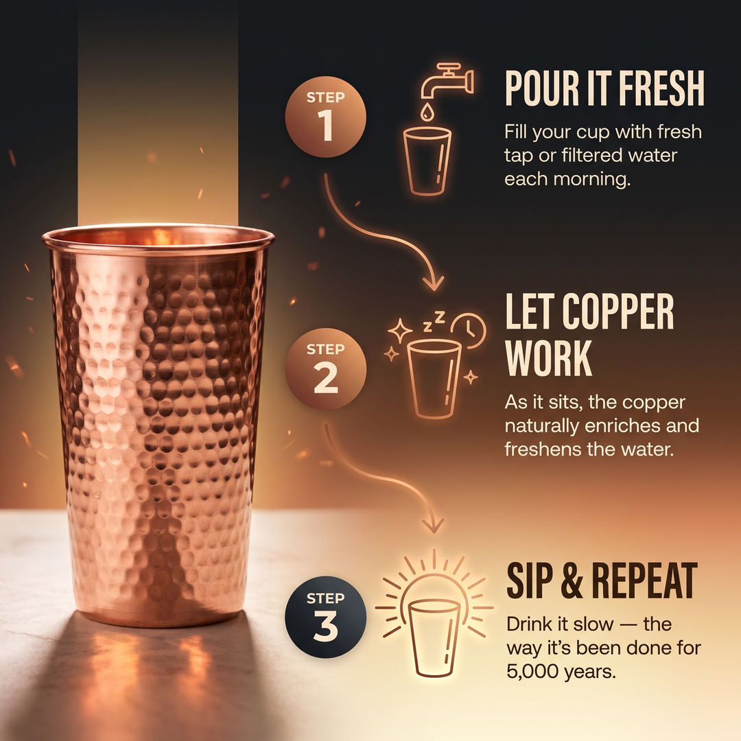 Maya's Pure Copper Cup