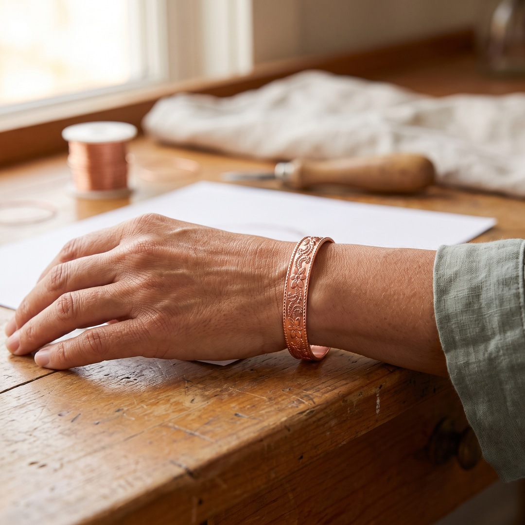 Maya's Moor Copper Bracelet