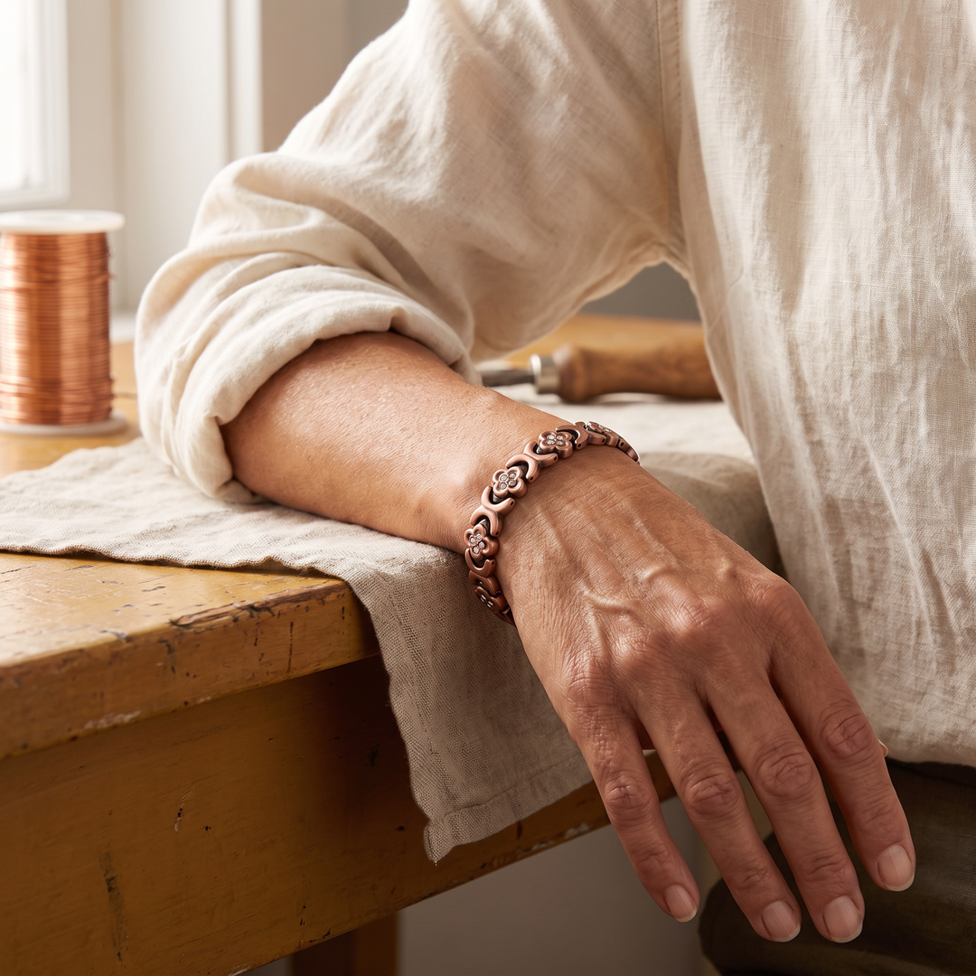 Maya's Keel Copper Bracelet