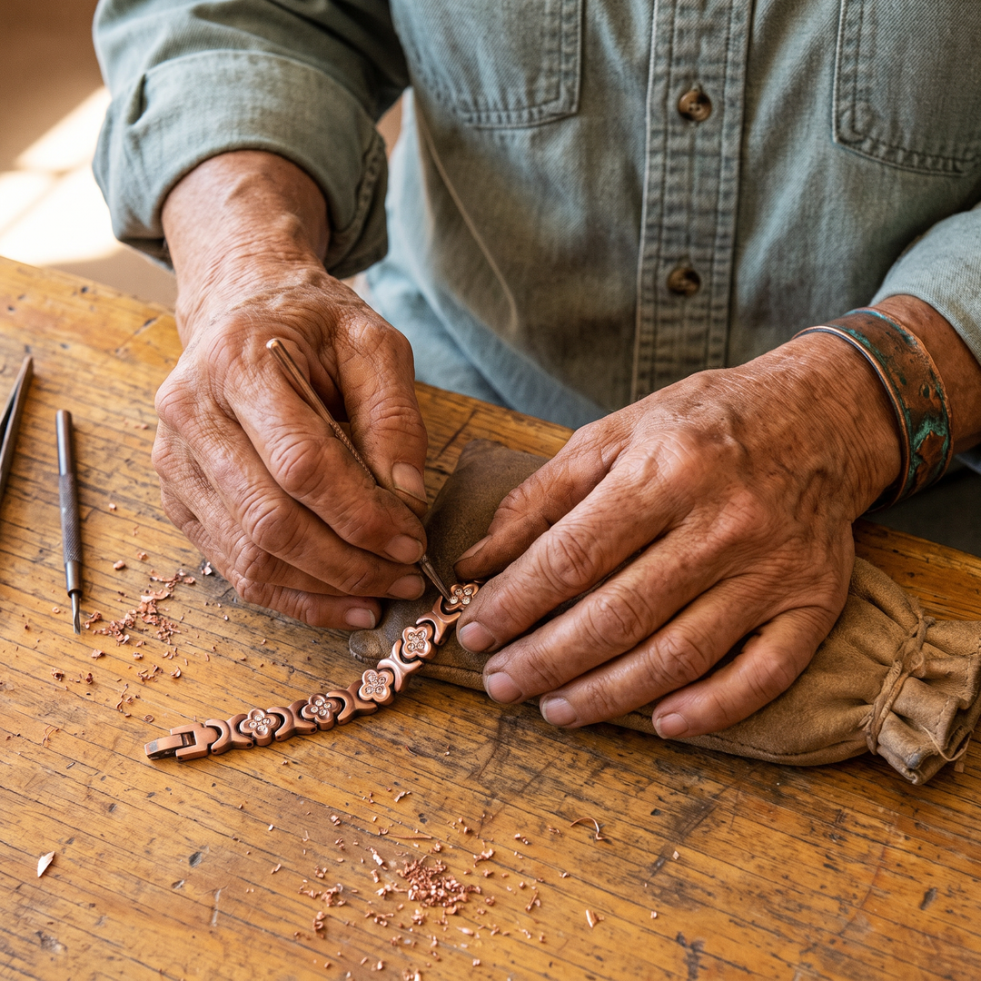 Maya's Keel Copper Bracelet
