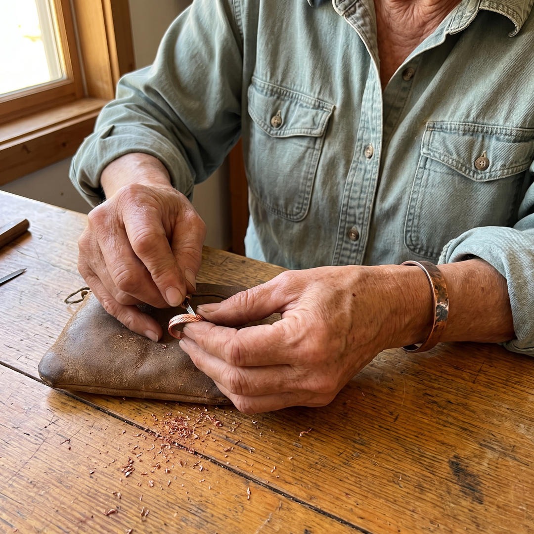 Maya's Root Copper Ring