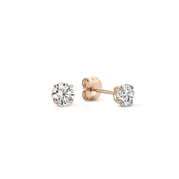 Amber | Moonstone Earrings