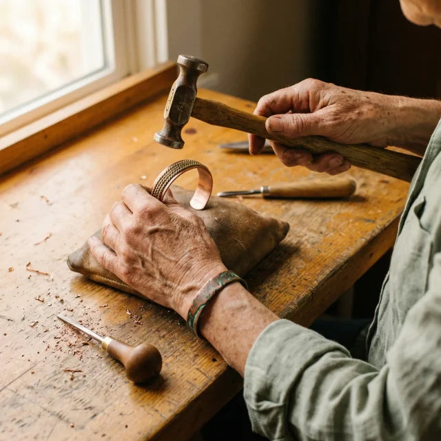 Maya's Forge Copper Bracelet