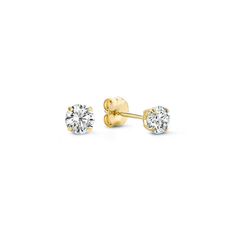 Amber | Moonstone Earrings
