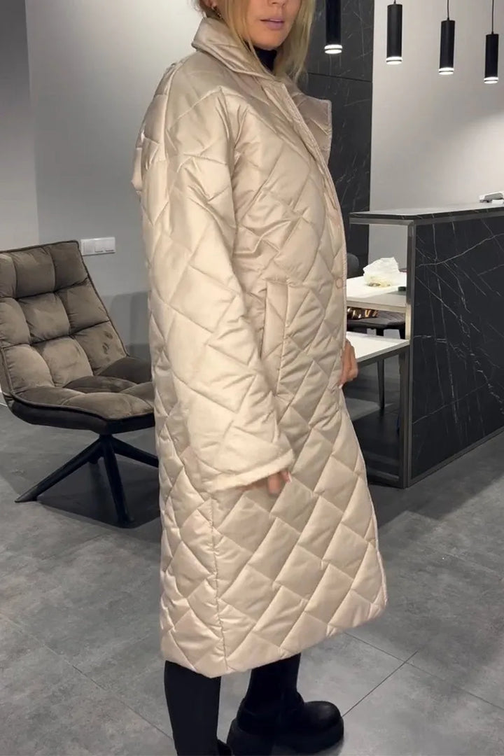 Kendall | Quilted Mid Coat