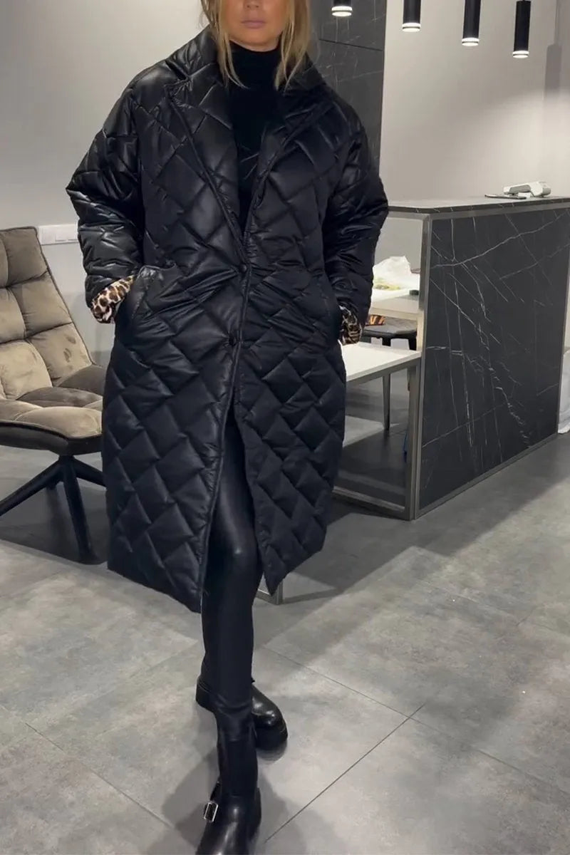Kendall | Quilted Mid Coat