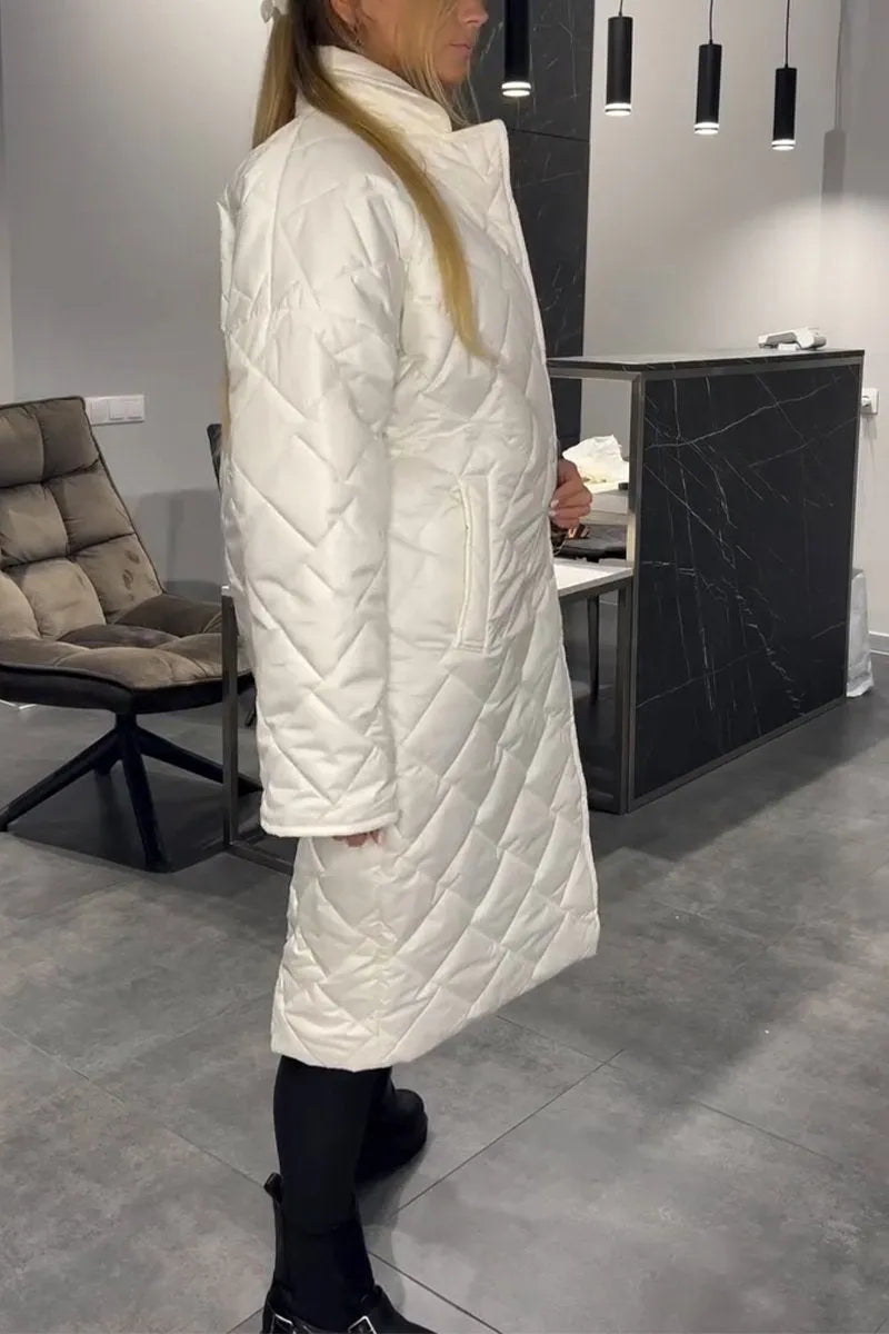 Kendall | Quilted Mid Coat