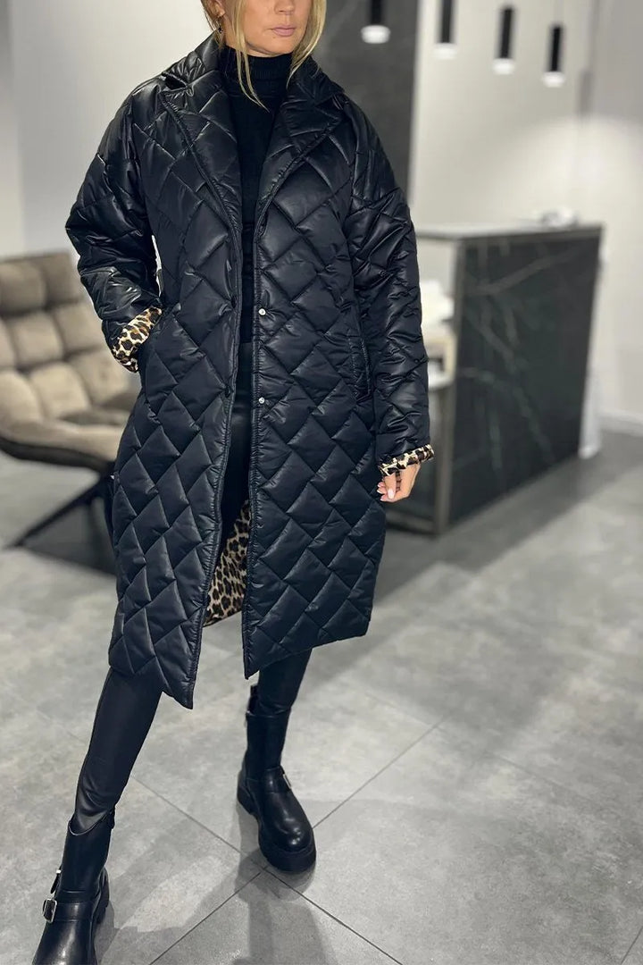 Kendall | Quilted Mid Coat
