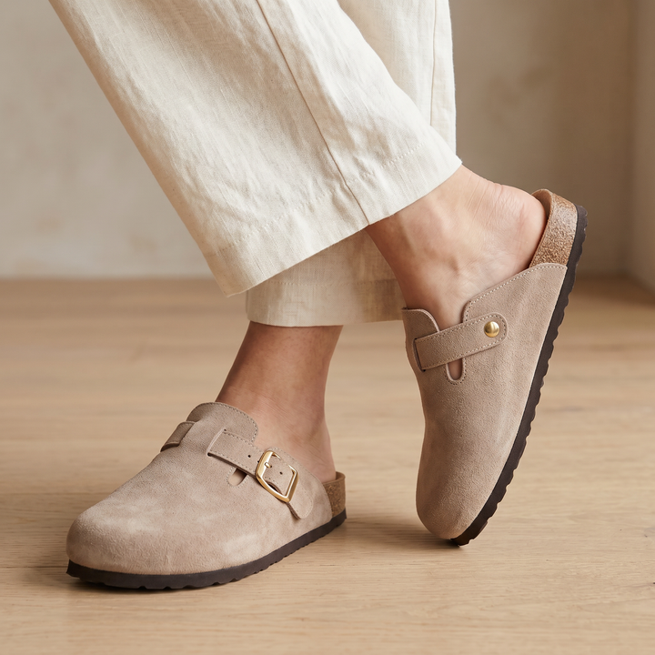Milou | Comfort Mules, Timeless Elegance