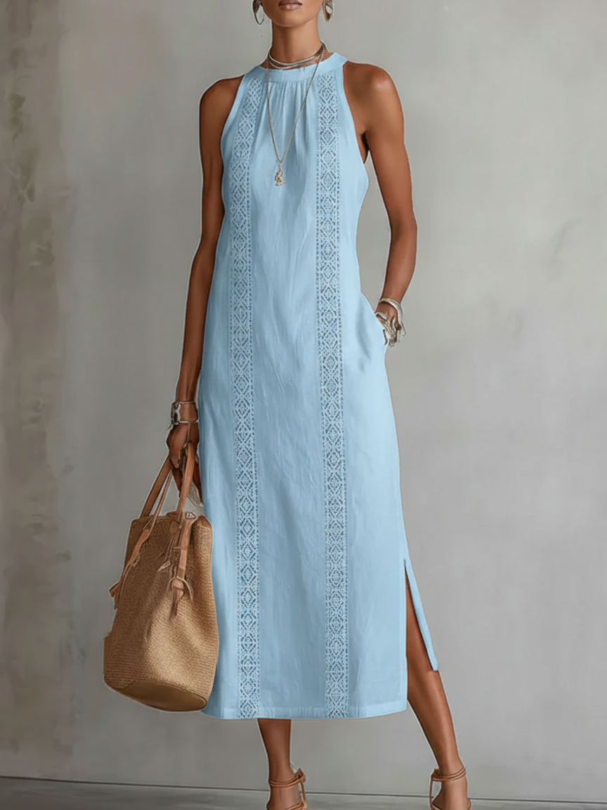 Layla | Linen Midi Dress
