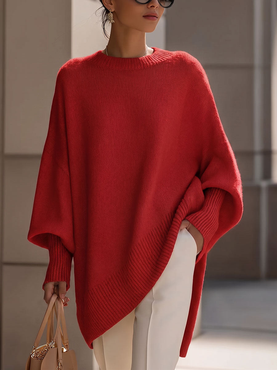 Phoebe™ | Relaxed Mock Neck Sweater