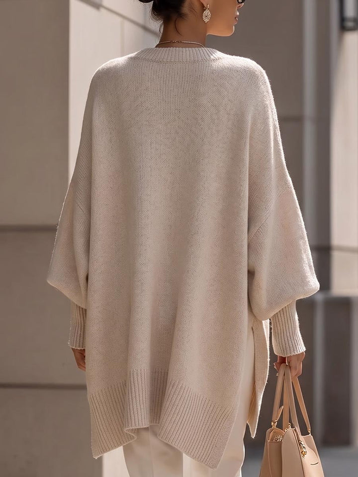 Phoebe™ | Relaxed Mock Neck Sweater