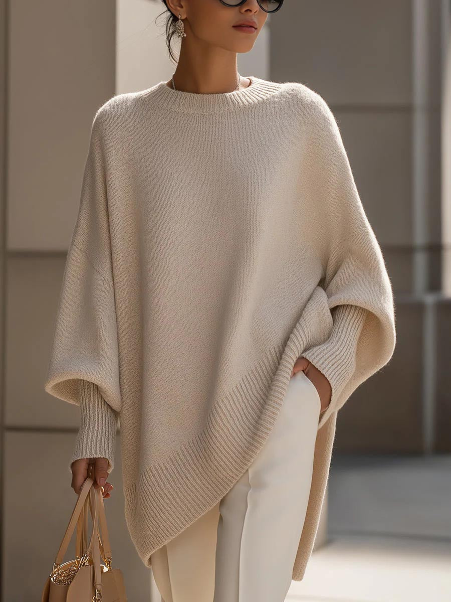 Phoebe™ | Relaxed Mock Neck Sweater