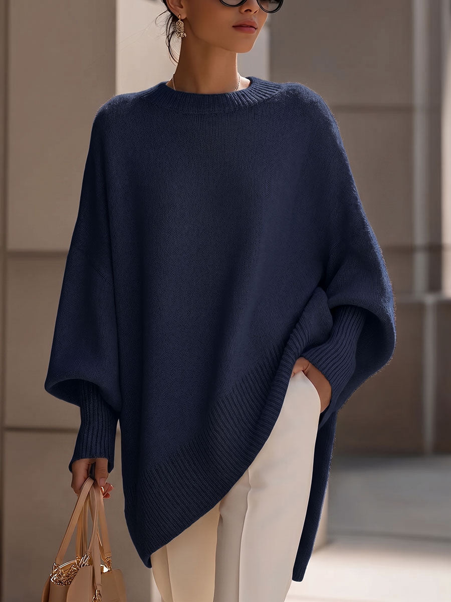 Phoebe™ | Relaxed Mock Neck Sweater