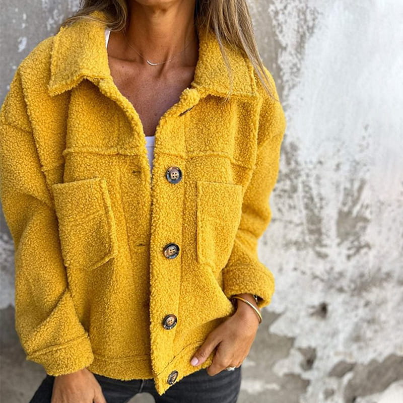 Riley | Cozy Button-Up Jacket