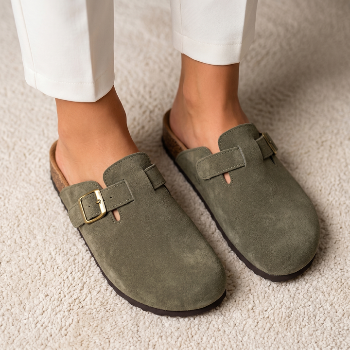 Milou | Comfort Mules, Timeless Elegance
