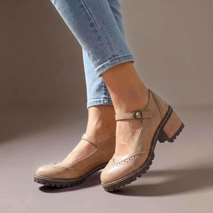 Elspeth | Orthopaedic Block Heel Shoes